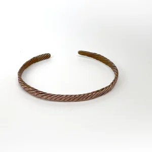 Bracelet – Copper Corduroy Lines